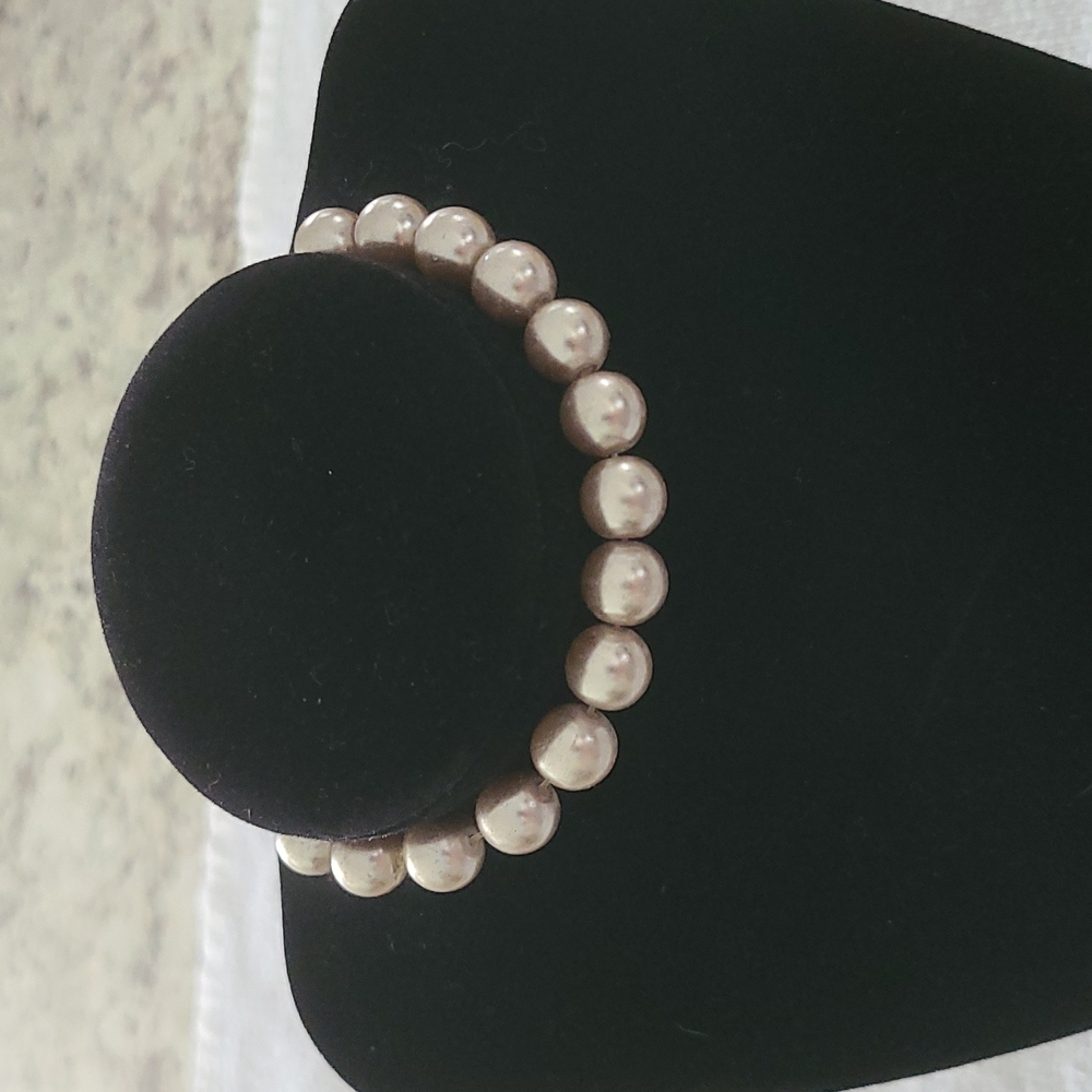 Bracelets- Set of 2 In Tan Color